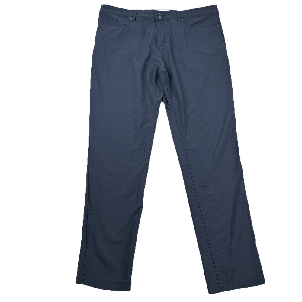 Olivers Pants Mens 38x31 Passage Performance Chino Flat Taper City Modern Navy